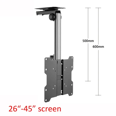 

D-MOUNT CB-1L 17-37" Foldable 17-37" Screen LED LCD Ceiling Holder Monitor TV Car Mount Hanger Wall Mount Rack Cabinet Mount
