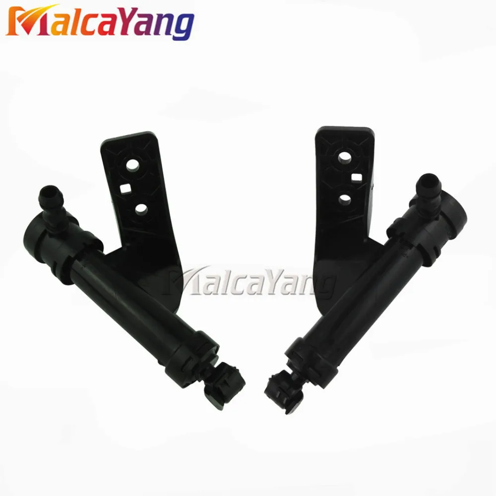 

1Pair 98669-A1000 LH& 98670-A1000 RH Headlamp Washer Spray Nozzle For Hyundai SantaFe IX45 Santa Fe MKIII Front Headlight Washer