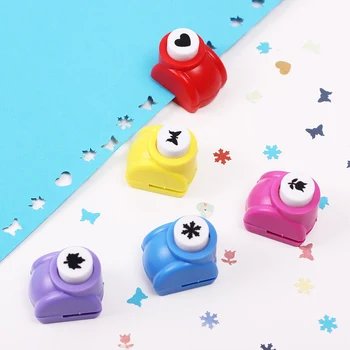 

Kawaii Mini Student Hole Punch DIY Handmade Cutter Card Crafts Printing Puncher Rose Heart Butterfly Shape Puncher