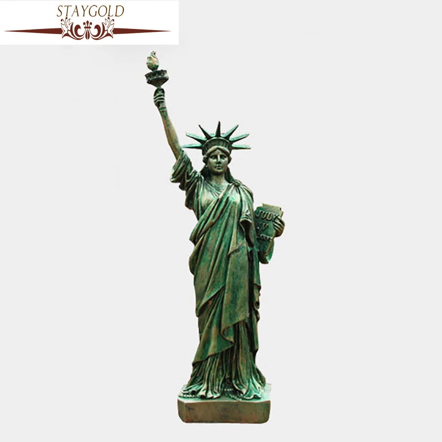 STAYGOLD Vintage Home Decor European Style Crafts Miniature Statue Of Liberty Home Decoration
