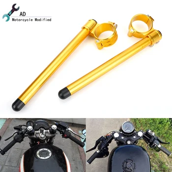 

37mm 36mm Racing Bike Handlebar Moto Adjustable Clip On Ons Fork Handlebars Handle bar Cafe Racer Motorcycle for Kawasaki EX250