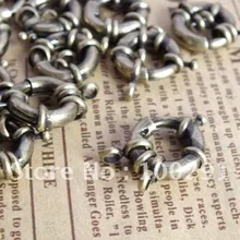 200 шт. 16 мм Античная бронзовая бижутерия на весну из ожерелья с застежкой и браслета крючки