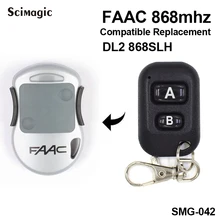 2 шт. FAAC DL2 868 SLH гаражные ворота дистанционного управления, прокатный код 868 МГц FAAC гаражные ворота открывалка/гаражный пульт дистанционного управления