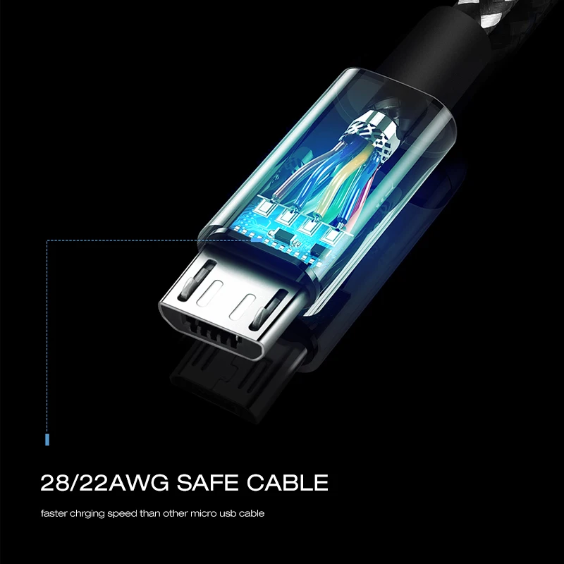 Suntaiho Micro USB Cable 2.4A for Xiaomi Redmi Fast Charging USB Charger Nylon Braided Data Cable for Samsung Huawei Meizu Honor Suntaiho Micro USB Cable 2.4A for Xiaomi Redmi Fast Charging USB Charger Nylon Braided Data Cable for Samsung Huawei Meizu Honor