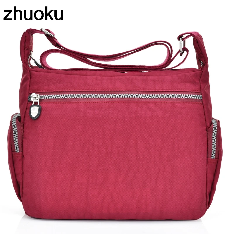  Women Top-handle Shoulder Bag Designer Handbag Famous Brand Nylon Female Casual Shopping Tote Hobos - 1000005078186