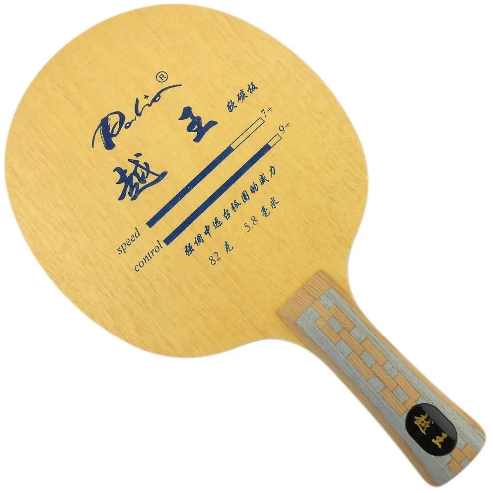 

Palio King of Yue (7 Plywood + 4 Soft Carbon) Table Tennis Blade for PingPong Racket
