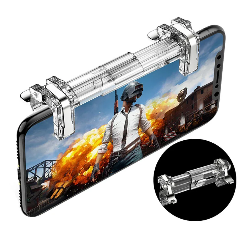 Геймпад для смартфона PUBG металлический джойстик смартфонов аксессуары игр 1 пара