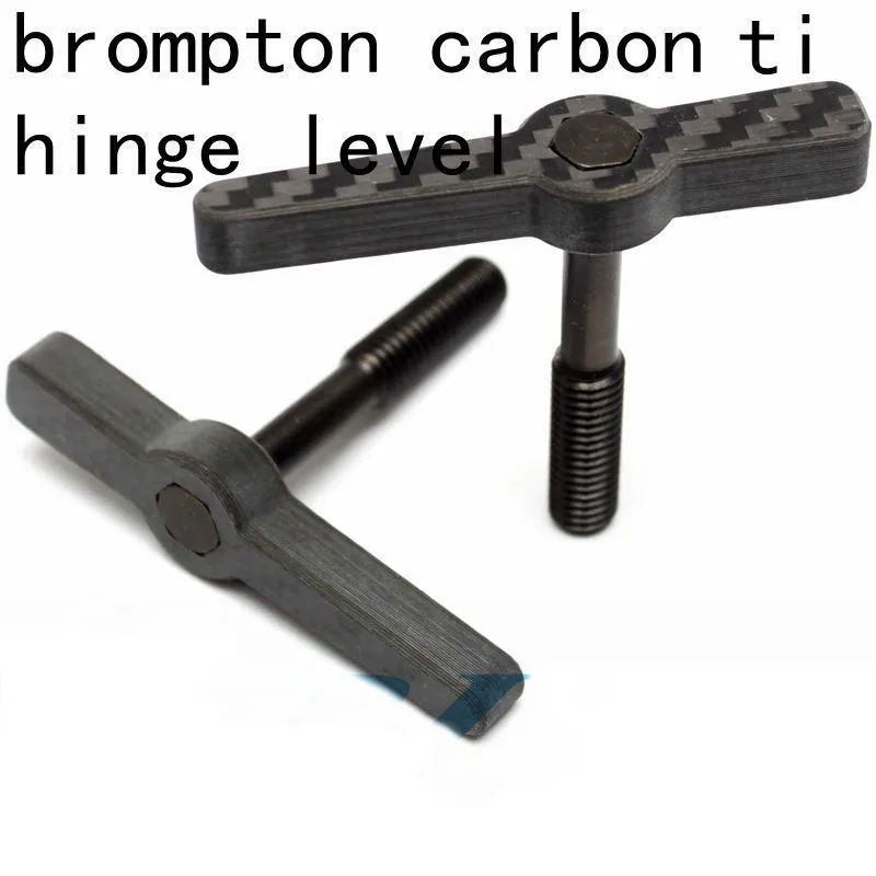 

Aceoffix Hinge Clamps For Brompton BMX Bike Frame Carbon Quick Release Cycling Part