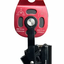 2500 кг Вес подъема шкив Jack перетащите стояк шкив атлет подземных спасения блок протектор для Открытый Скалолазание Веревка