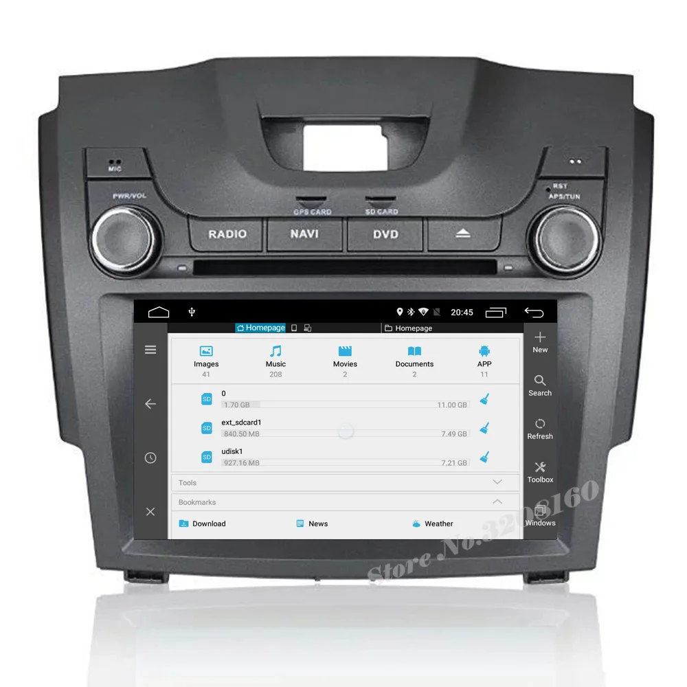 Best 2din 8" Car DVD Player for CHEVROLET S10 ISUZU D-MAX with Radio RDS BT swc GPS free map 3G 4G WIFI MP3 MP4 1080P Bluetooth call 11