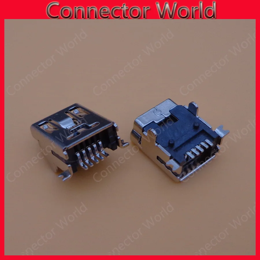 

10-1000pcs/lot free shipping mirco usb connector Mini USB connector B type 5pin SMT/DIP USB socket female jack 2.0 5-pin dock