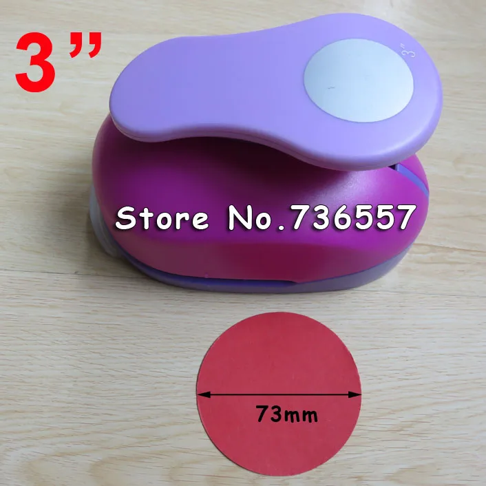 

8cm Circle Large DIY Craft Punch For EVA Puncher for Card making Creative Embossing device Stationery Kids Scrapbooking