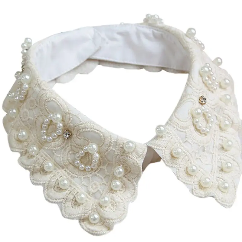 

New Women Retro Fake Detachable Collar Tie Retail Wholesales Styles Lady Lapel