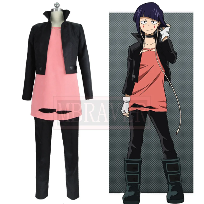

My Hero Academia Boku no Hero Akademia Jiro Kyoka Halloween Party Cosplay Costume Custom Made Any Size