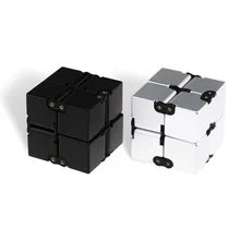Infinity Cube Mini Fidget Toy Finger EDC Anxiety Stress Relief Magic Cube Blocks Adult Children Kids Funny Toys Best Gift
