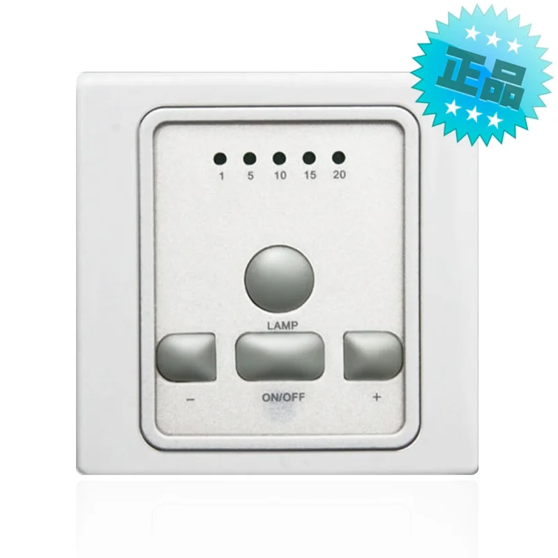 Touch lamp delay kitchen exhaust fan switch blower switch control