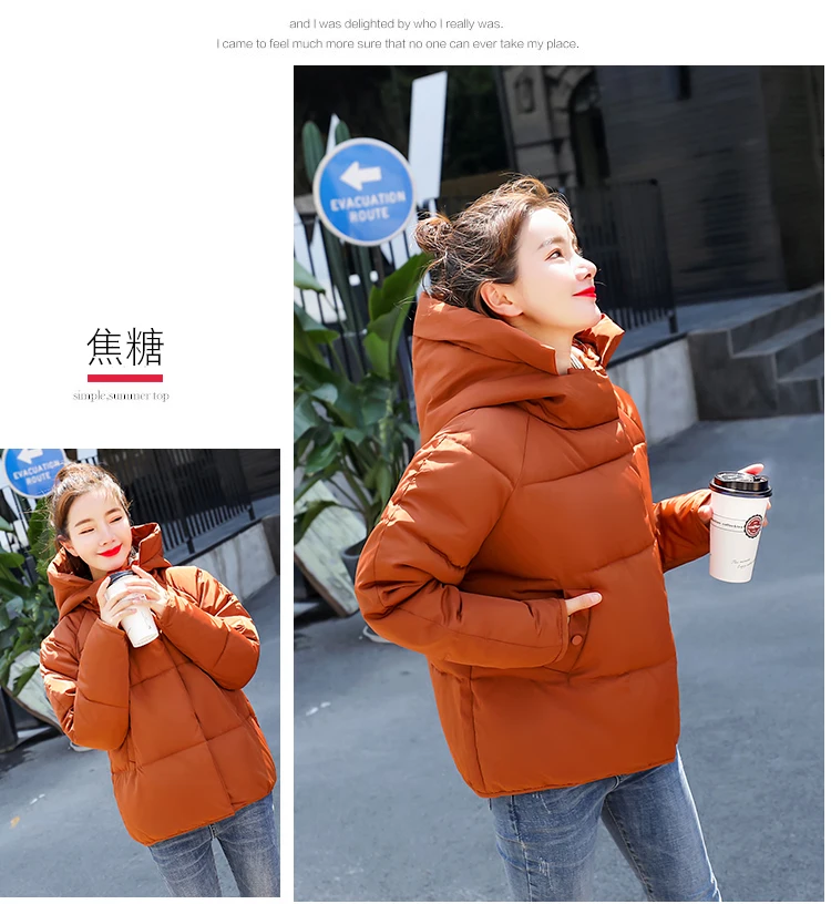 Spring Autumn Winter New 2018 hooded coat Plus Size Women Parks Long Sleeves Women Winter Coat slim Female Outwear Winter Jacket (7)