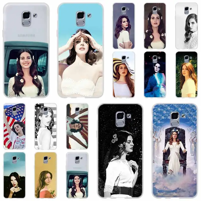 

lana del rey For Phone Case Samsung Galaxy j6 J8 J7 J5 J3 J4 Plus 2018 2017 2016 J610 Prime Soft Silicone Coque