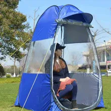 2017 Outdoor Sports Tent Field Fiew Tents Double Concert Tents Automatic Speed Open Wind and Rain Shade Fishing Tent Large