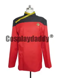 Star Trek tng Picard VESTE костюм Руж красный Косплэй
