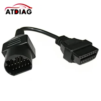 

New Sale OBD2 Tool Car OBD OBDII Connector For Mazda 17Pin to 16Pin Connecting Transfer OBDII Cable for Mazda 17 Pin OBD Tool
