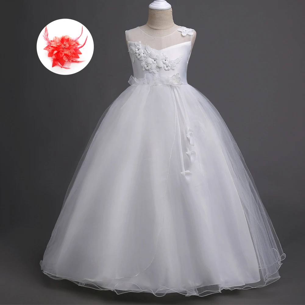 white gown for party