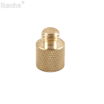 

3/8 to 1/4 Female Male Converter Gold Color Brass Tripod Thread Screw Adapter For Tripod Camera Accessories