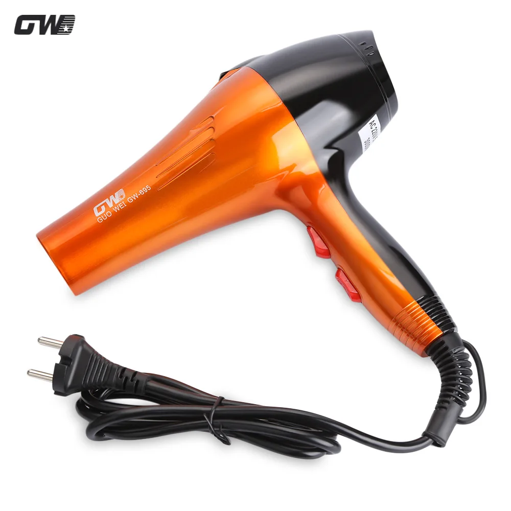 Guowei GW 695 мощный электрический портативный компактный фен для волос