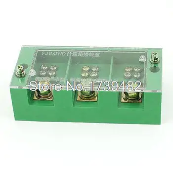 

660V 30A 3Phase Power Distribution Block Terminal Junction Box for 6 Meters