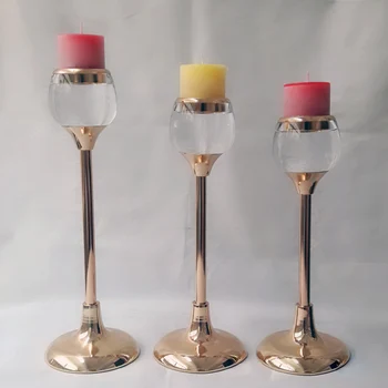 

Wedding Decoration Flower Vases Creative Candle Stand Home Party Festival Table Decor Art Ornament