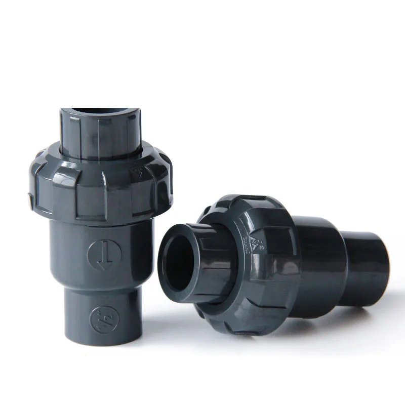 gogo PVC check valve plastic ball check valve chemical gradein