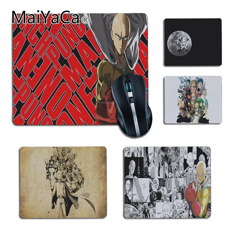 

MaiYaCa Personalized Cool Fashion One Punch Man Customized MousePads Computer Laptop Anime Mouse Mat for Player gaming mouse pad