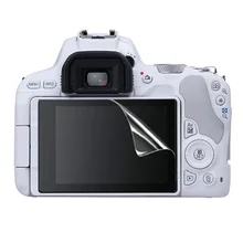 3 x Прозрачная мягкая ПЭТ ЖК-экран Защитная крышка для Canon EOS 200D Rebel SL2/Kiss X9 Защитная пленка защита