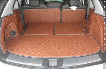 

High quality mats Special car trunk mats for Acura MDX 7 seats 2017-2013 waterproof boot carpets cargo liner mat for MDX 2016