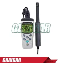TM-184 прецизионный измеритель влажности Tmperature с функцией Datalogging