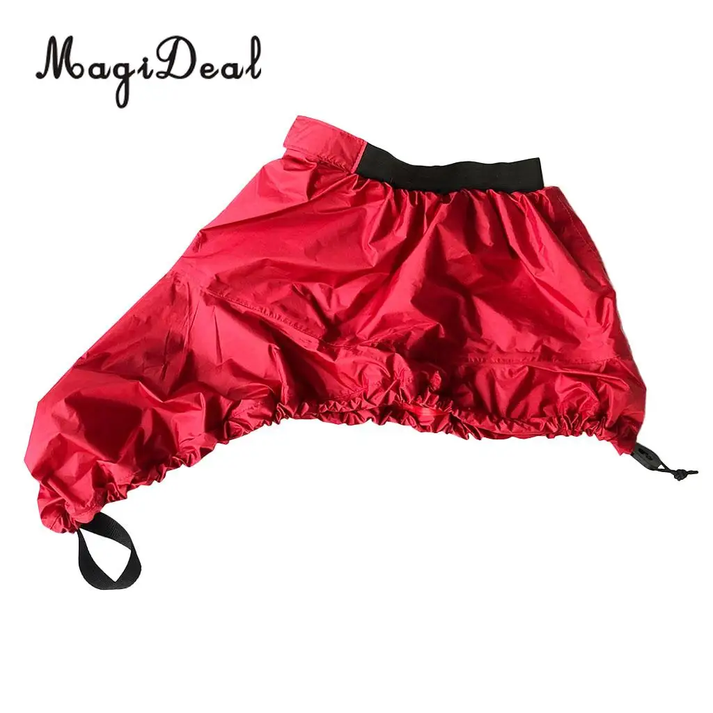 MagiDeal Universal 1Pc Adjustable Kayak Canoe Boat Cockpit Spray Skirt Deck Cover for Dinghy Rowing Diver Drifting Water Sports