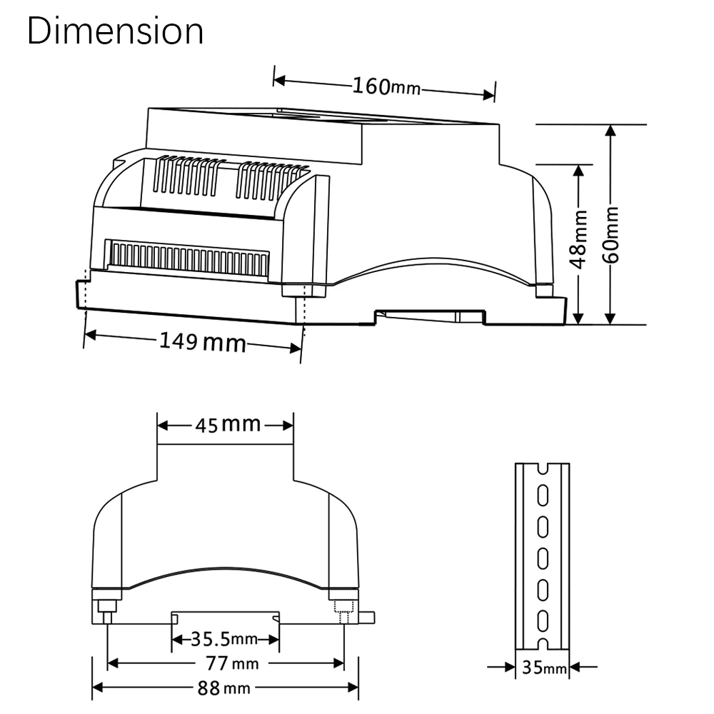 На din-рейку постоянное напряжение 24 канала DMX512 декодер; DC5-24V вход; 3A* 24CH выход с дисплеем для установки dmx адрес