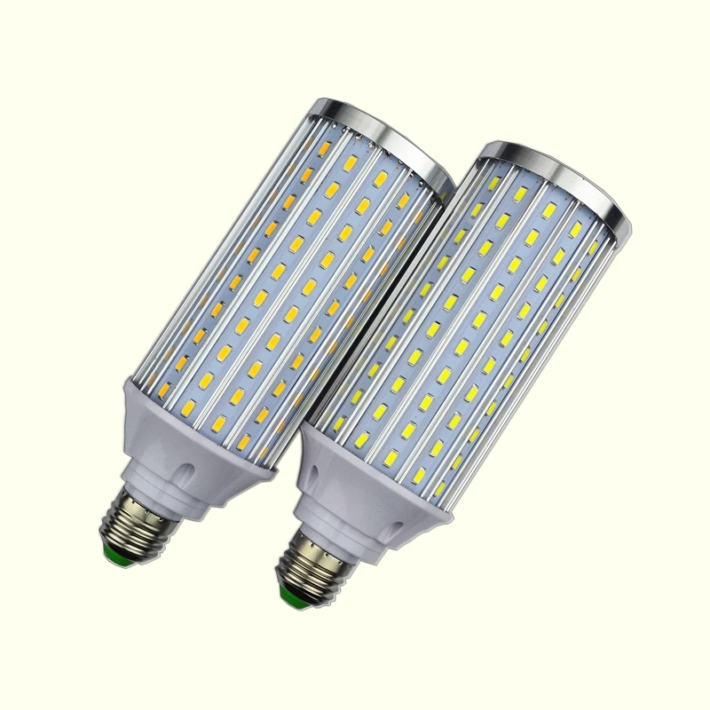 Супер яркий светодиодный кукурузный светильник E27 E14 B22 E40 SMD 5630 85-265V 42 60 72 Вт/90 108 140 160 210 светодиодный s светодиодный лампы 360 градусов светильник ing лампа