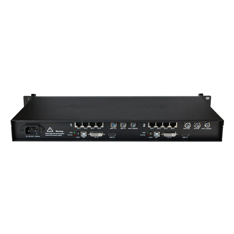 Led external sending box lct800 with 2 Nova MSD600