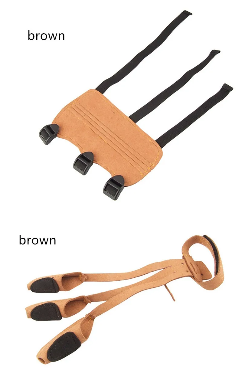 PG05 3 Finger Protective Glove & 3 Straps Arm Guard & Finger Tab (14)_