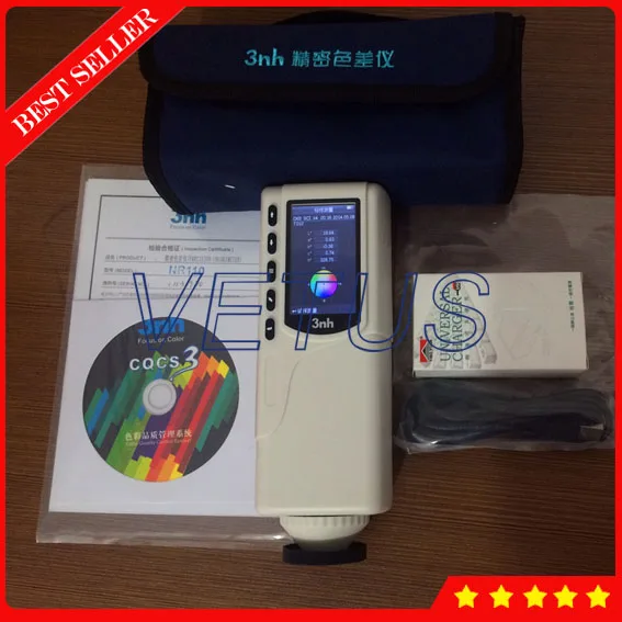 NR110 4mm Portable Digital Colorimeter Price with Double Locating