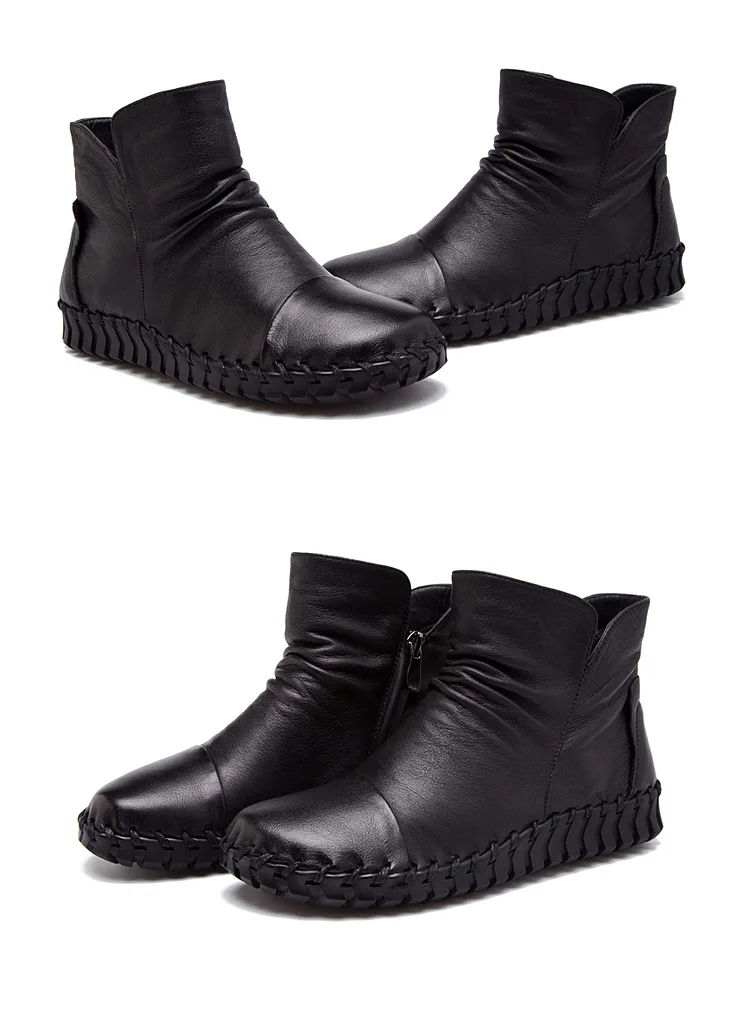Осенне-зимняя модная обувь; женские ботинки; botas Femenina Chaussures zapatos mujer; ботильоны для женщин; обувь из натуральной кожи