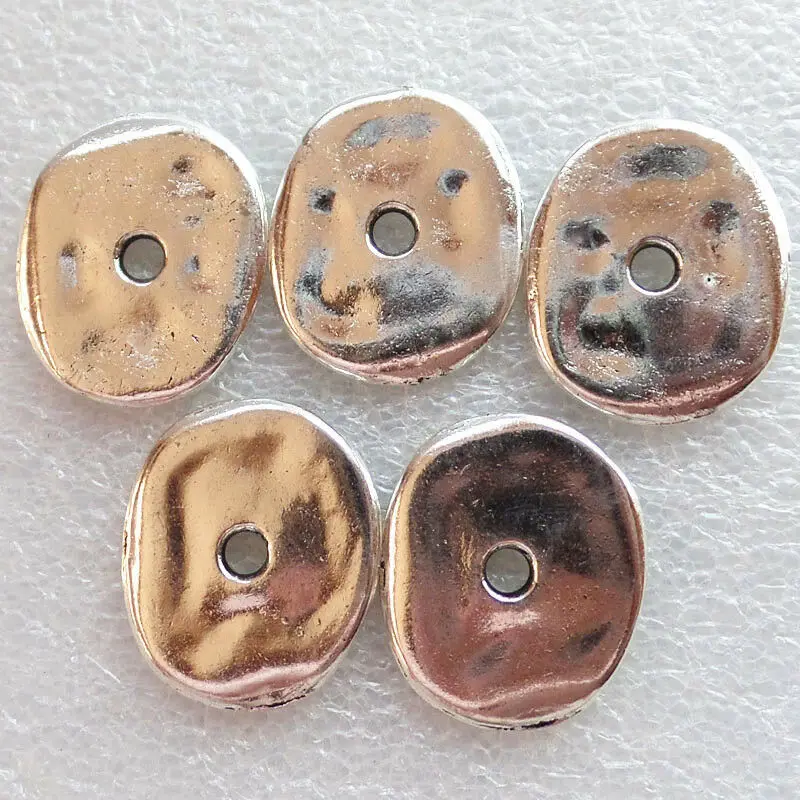 

wholesale! 10pcs Tibet silver Donut Pendant Bead yl061107