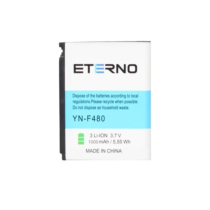 

ETERNO AB553446CU Replacement Mobile Phone Battery For Samsung F480 F488 F488E 920SE A76 A767 W569 W509 Phone Batteries 1000mAh