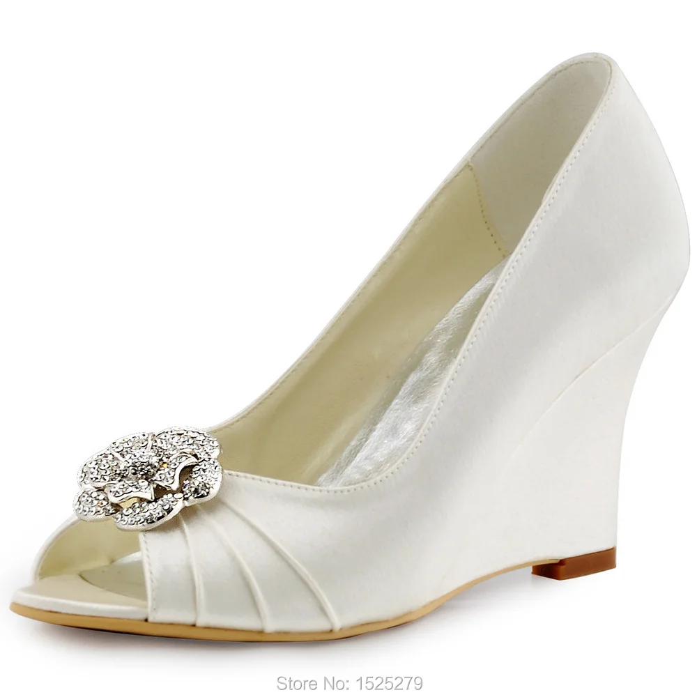 evening shoes wedge heel