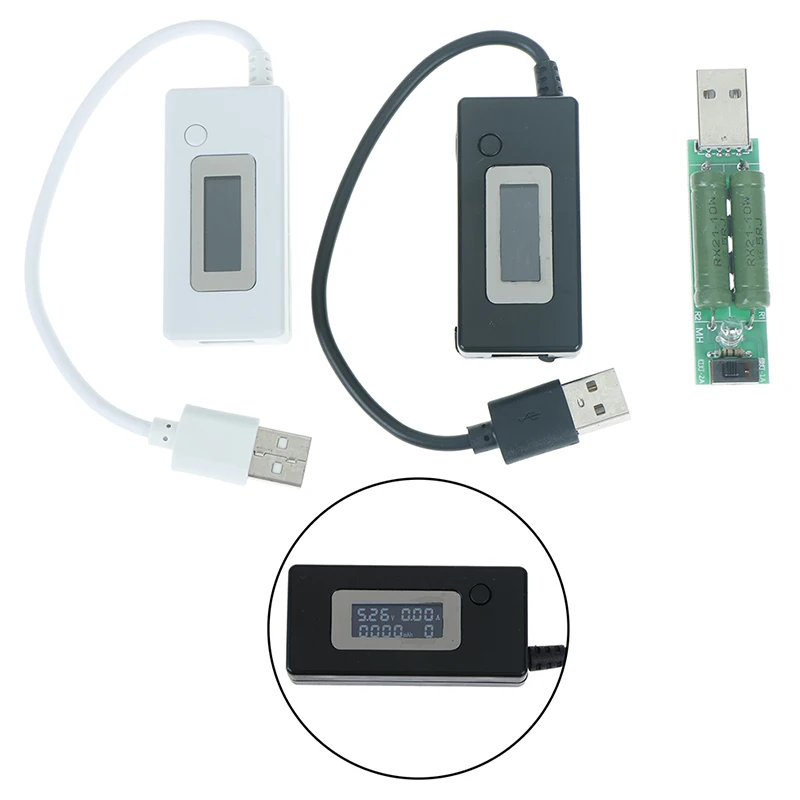 1 шт. Usb ЖК дисплей Цифровой ток Напряжение детектор мобильный Мощность Зарядное