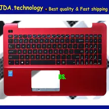 Wellendorff / Упор для рук topcase Для ASUS X555 X555L A555L F555L K555L VM510L W519L Y583L США клавиатура верхняя крышка, красный