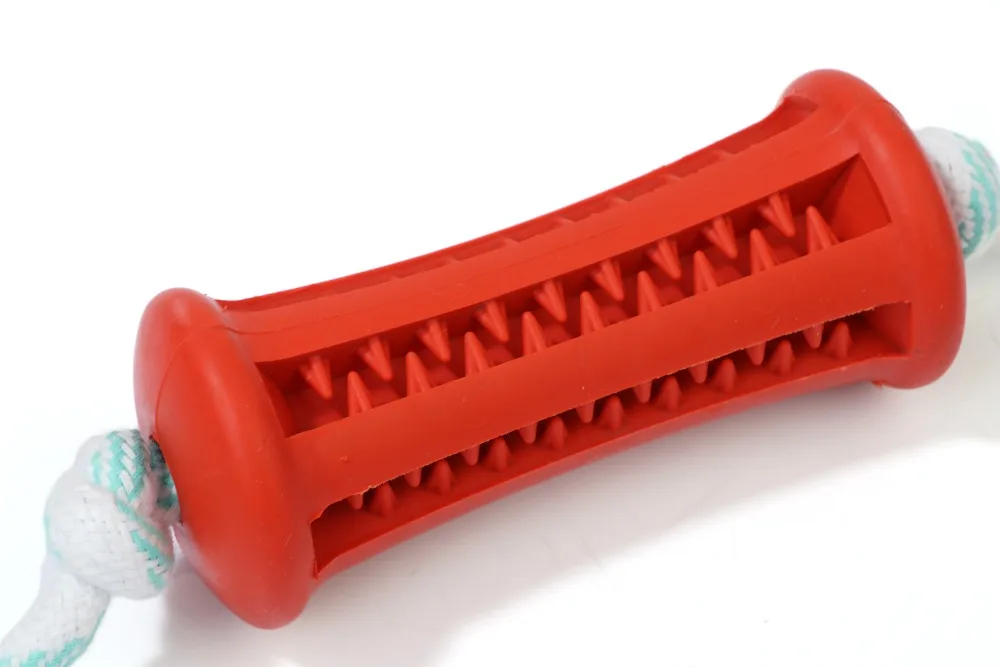 Dog Interactive Toy Leaky Feeding Rope Piercing Stick Rubber Resistant To Bite Molar Pet Dog Chew Toys Tooth Cleaning Training (17)