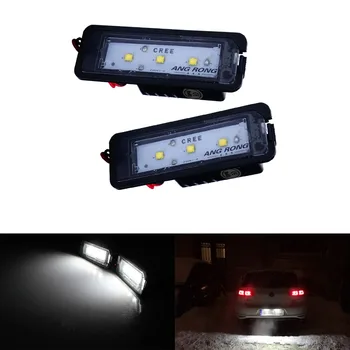 

ANGRONG 2x 15W LED Number Plate Light For Porsche Boxster Cayman 911 Carrera GT2 GT3 Cayenne (958)
