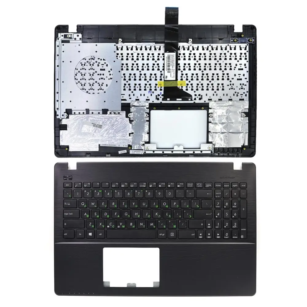  New Russian Black laptop keyboard for ASUS X550 X550C X550CA With Black Cover C Black Palmrest Keyb